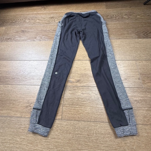 Lululemon Base Runner Pants Womens Black/Gray, Size 2, Pull On Jogger, Athletic - Picture 6 of 12